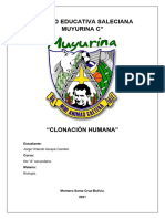 Clonación Humana