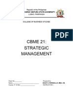 PART A Strategic Management