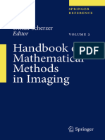 Handbook of Mathematical Methods in Imaging: Otmar Scherzer