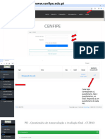 Apoio À Avaliação Da Ação de Formação - CURSO