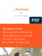 The Aspects in The Magi Astrology