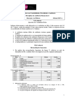 1º Teste 2017 Auditoria Finan.