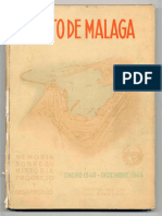 Memoria Puerto Mariritmo de Malaga 1940-1944