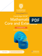 Cambridge IGCSE® Mathematics Core and Extended-2022