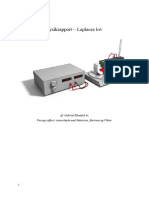 Rapport Over Forsøg - LAPLACES LOV