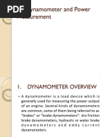 17 Dynamometer and Power Measurement