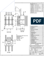 500kva Fabrication Drawing