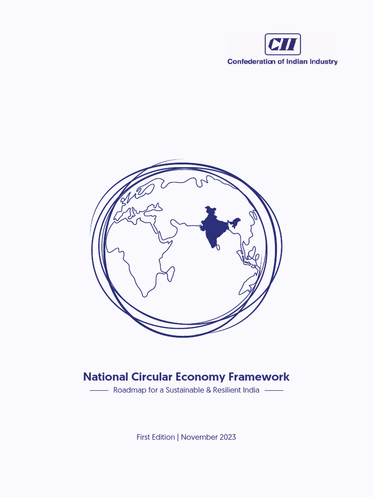 National Circular Economy Framework Compressed Pdf Sustainability
