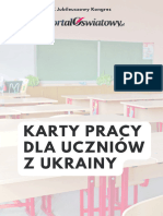 Ebook Karty Pracy Dla Uczniow Z Ukrainy