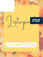 LITTLE MINDS - Listopad