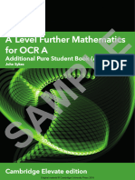 A Level Further Mathematics For OCR A Additional Pure Sample Chapter