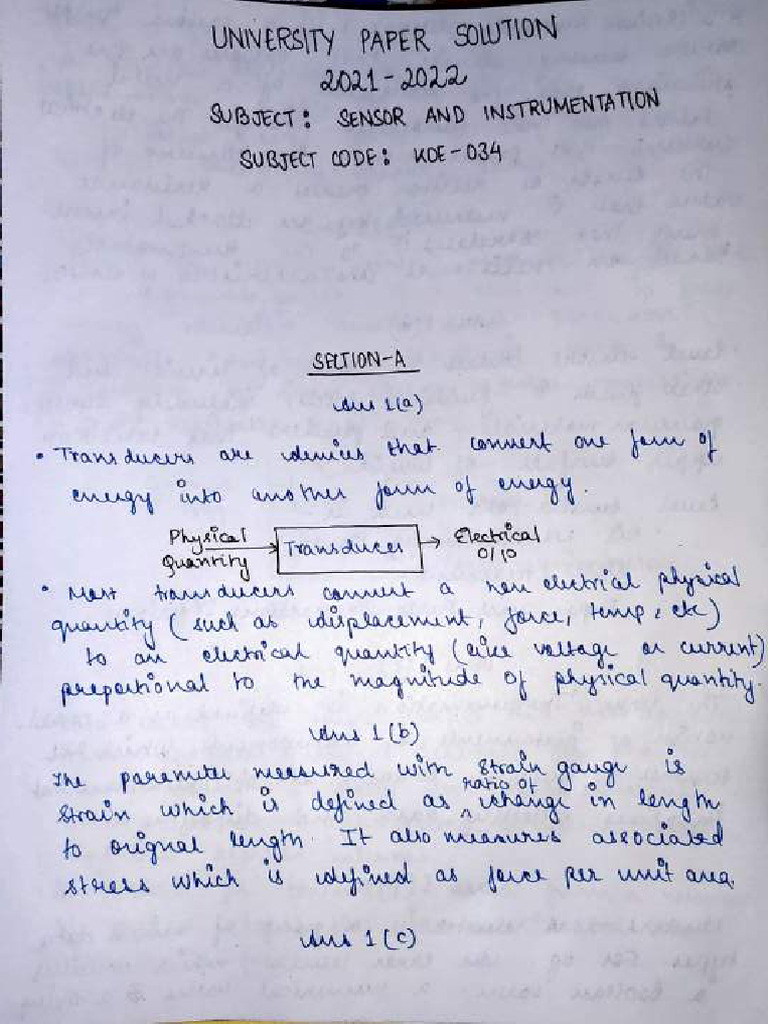 Solution_Sensor_AKTU_202122 PDF