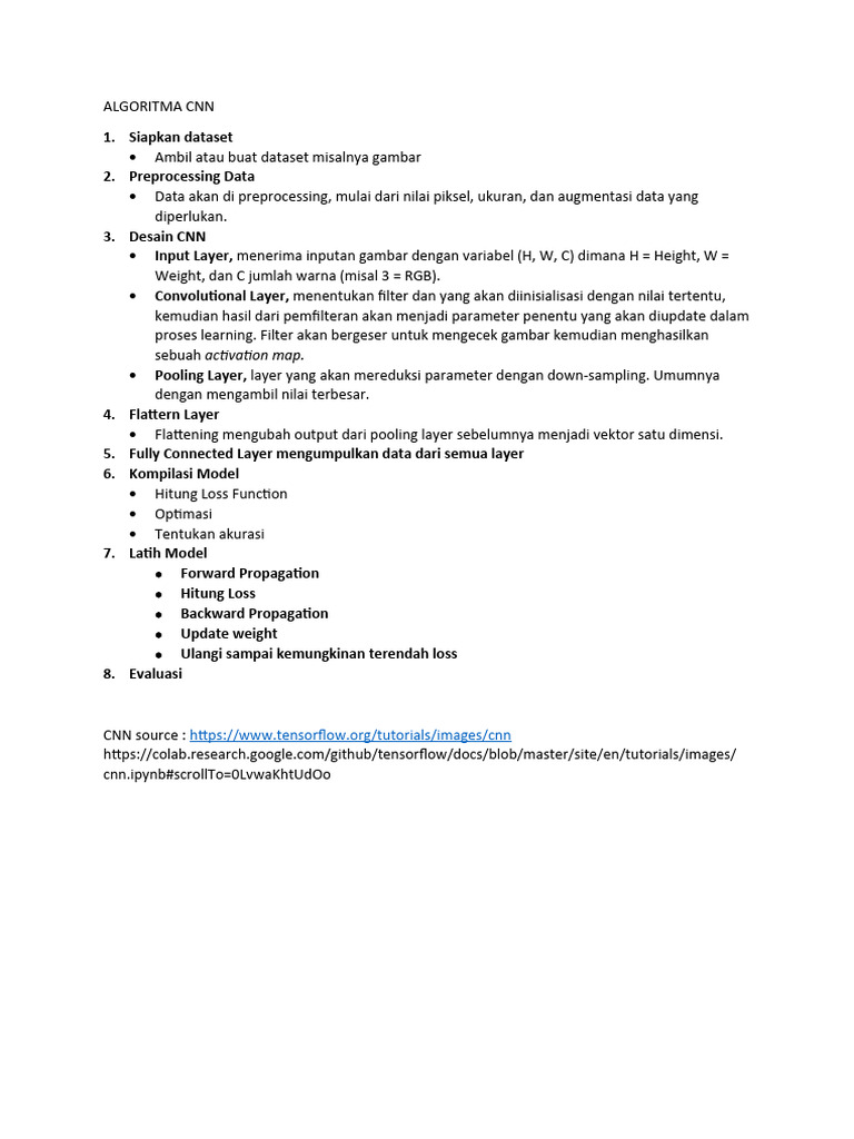 Algoritma CNN | PDF | Komputer | Teknologi & Rekayasa