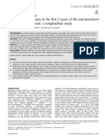 Screen Media Exposure in The First 2 Years of Life and Preschool Cognitive Development - A Longitudinal Study