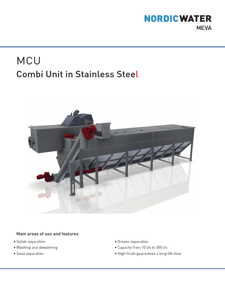 Stainless Steel Combi Unit for Wastewater | PDF | Home & Garden ...