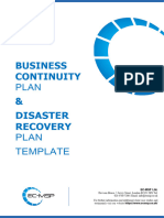 Business Continuity & Disaster Recovery: EC-MSP LTD