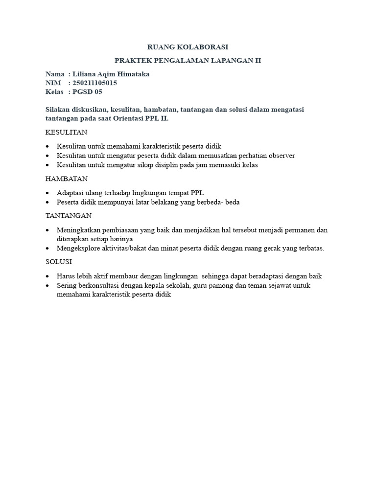 Ruang kolaborasi orientasi ppl ii pdf