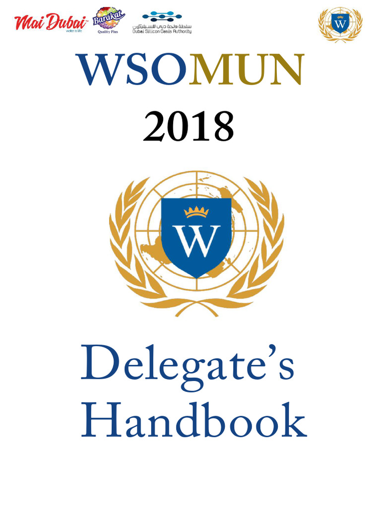 MUN Delegate's Guide 2018 | PDF | United Nations | International Relations