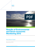 Results of Environmental and Socio Economic Monitoring 2012 - 20131130