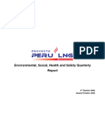 Reporte Trimestral Gestión Ambiental Social de Salud Ocupacional y Seguridad Industrial Oct2008