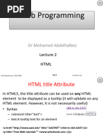 Lec2 Web Programming