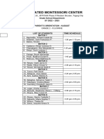 Orientation-Schedule-Grade 2 - Fluorine