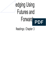 Set 2 Futures Forwards and Hedging
