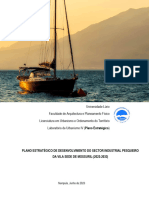 Plano Estratégico de Desenvolvimento No Sector Industrial Pesqueiro