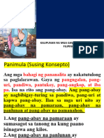 Gamit NG Pang-Abay Sa Paglalarawan NG Kilos - Quarter 3 - FILIPINO 5 - Credits To Region 2