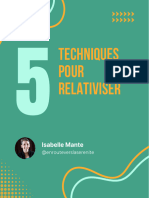 5 Techniques Pour Apprendre À Relativiser