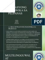 Mga Sitwasyong Pangwika Sa Pilipanas