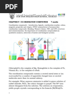 Chapter 9 Co Ordination Compounds