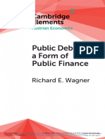 Public Debt As A Form of Public Finance - Richard E. Wagner - 2019 - Cambridge University Press - 10.1017 - 9781108696050 - Anna's Archive