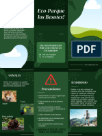 Green Creative Spa C-Fold Brochure