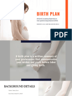 Activity #7 - Birth Plan - Escueta