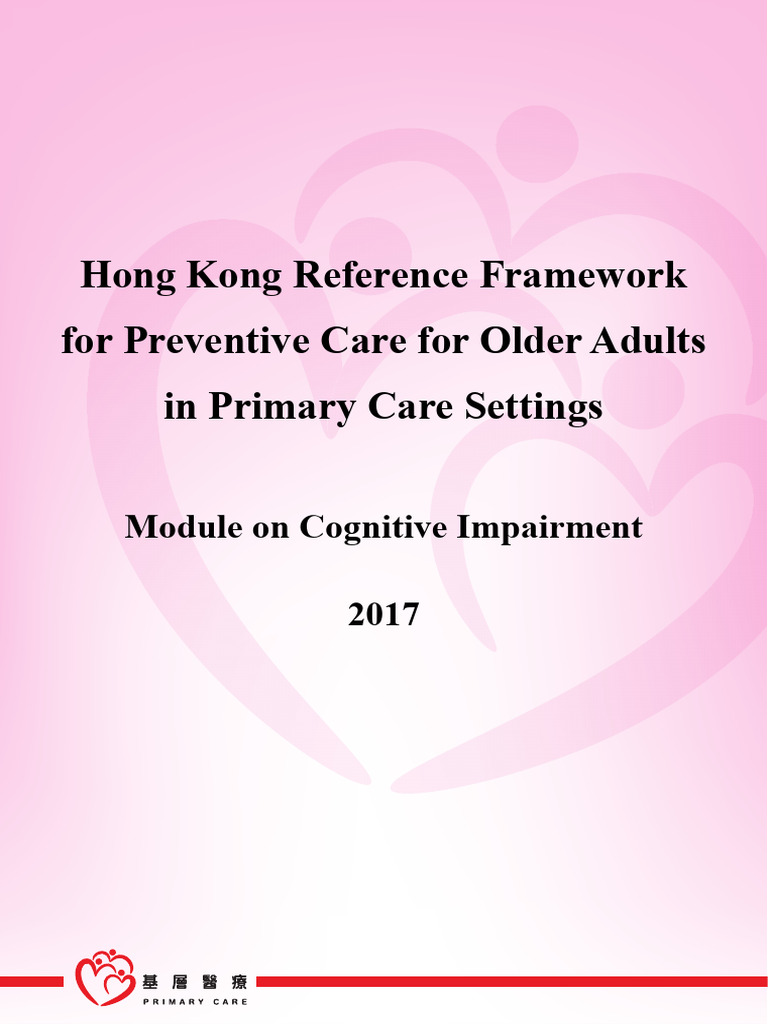 Cognitive Impairment Care Framework | PDF | Dementia | Caregiver