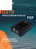 Single-Beam Echo Sounder: Marine Survey & Construction