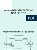 Keseimbangan Ekonomi 3 Sektor