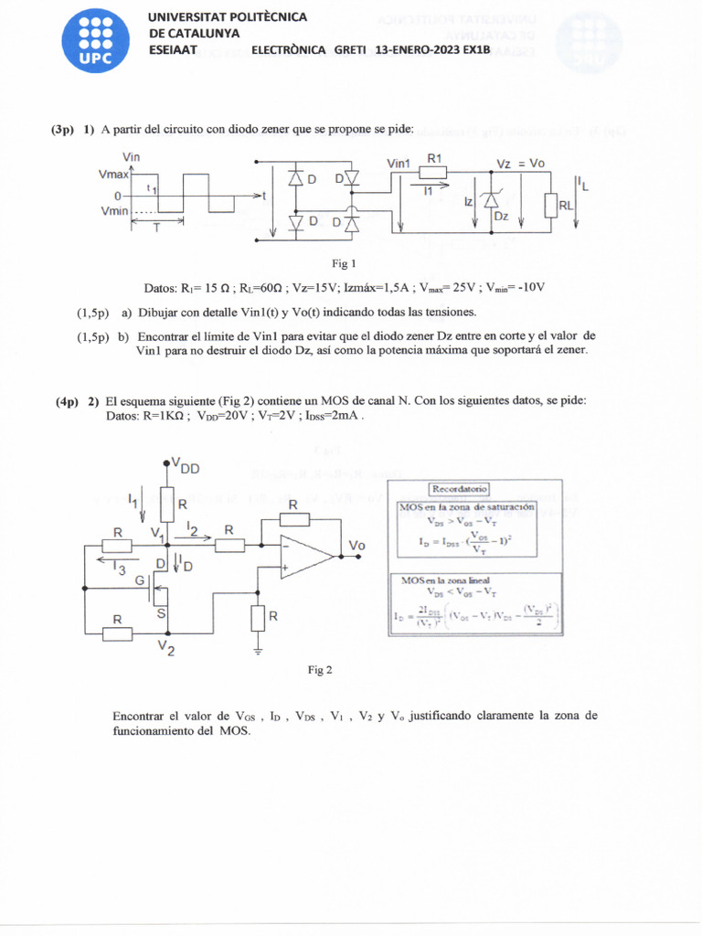Sol Ex 1 Benero 23 | PDF