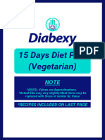 15 Days Diet Chart (Veg)