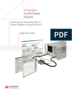 Active-Device Characterization in Pulsed Operation