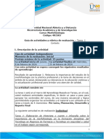 Guia de Actividades y Rúbrica de Evaluación - Unidad 1 - Tarea 1 - Contexto