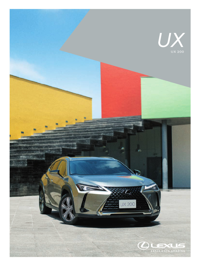 Lexus UX 200 Overview for PKSA | PDF