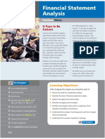 Company Performance Analysis Using Financial Stmts