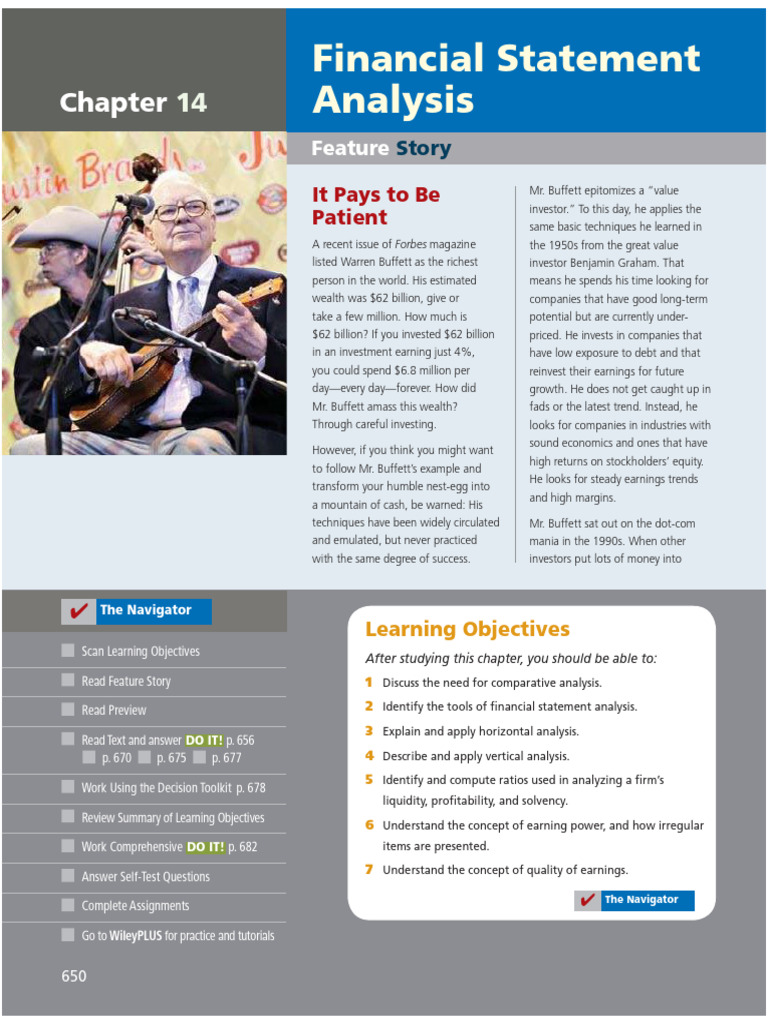 Company Performance Analysis Using Financial Stmts | PDF | Equity ...