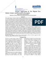 Navigating Adolescent Aggression in The Digital Era Media, Games, and Preventive Strategies