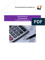 Introduction To Bookkeeping