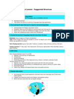 Trial Lesson - Suggested Structure Kids