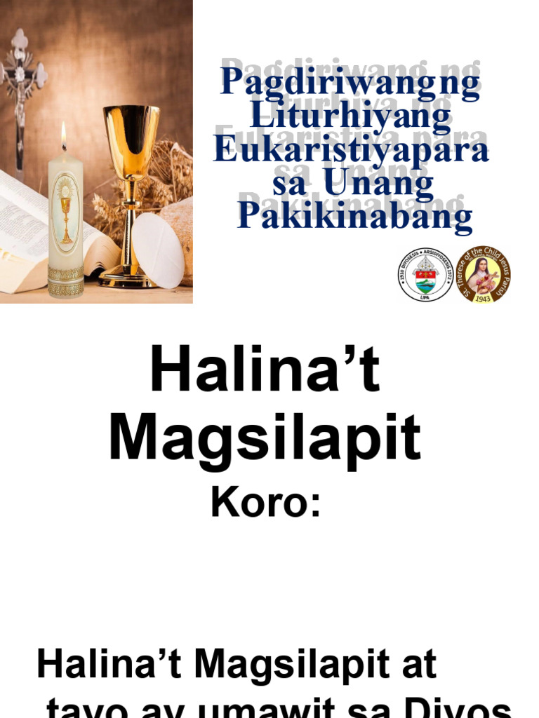 First Communion Rite | PDF