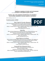 Daphnias SPP As Bioindicator Organisms of Toxicity